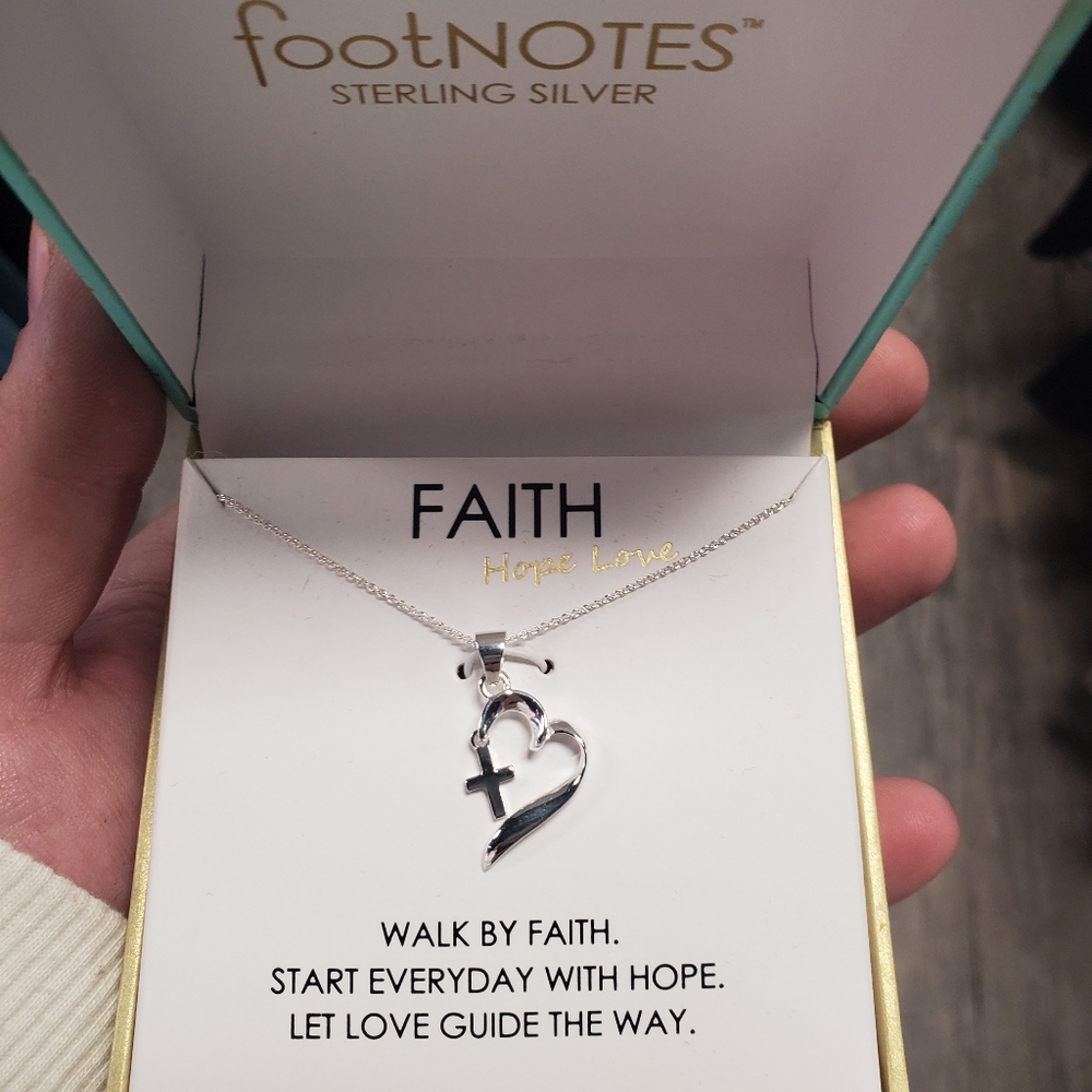 NWT Sterling silver necklace